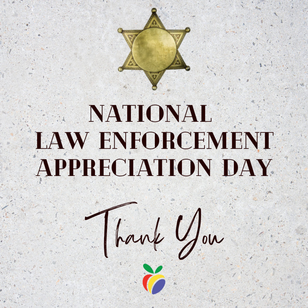 national law enforcement appreciation day - thank you