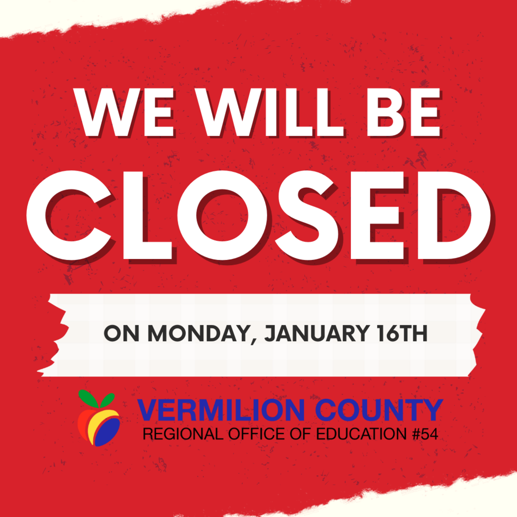 we will be closed on Monday January 16th