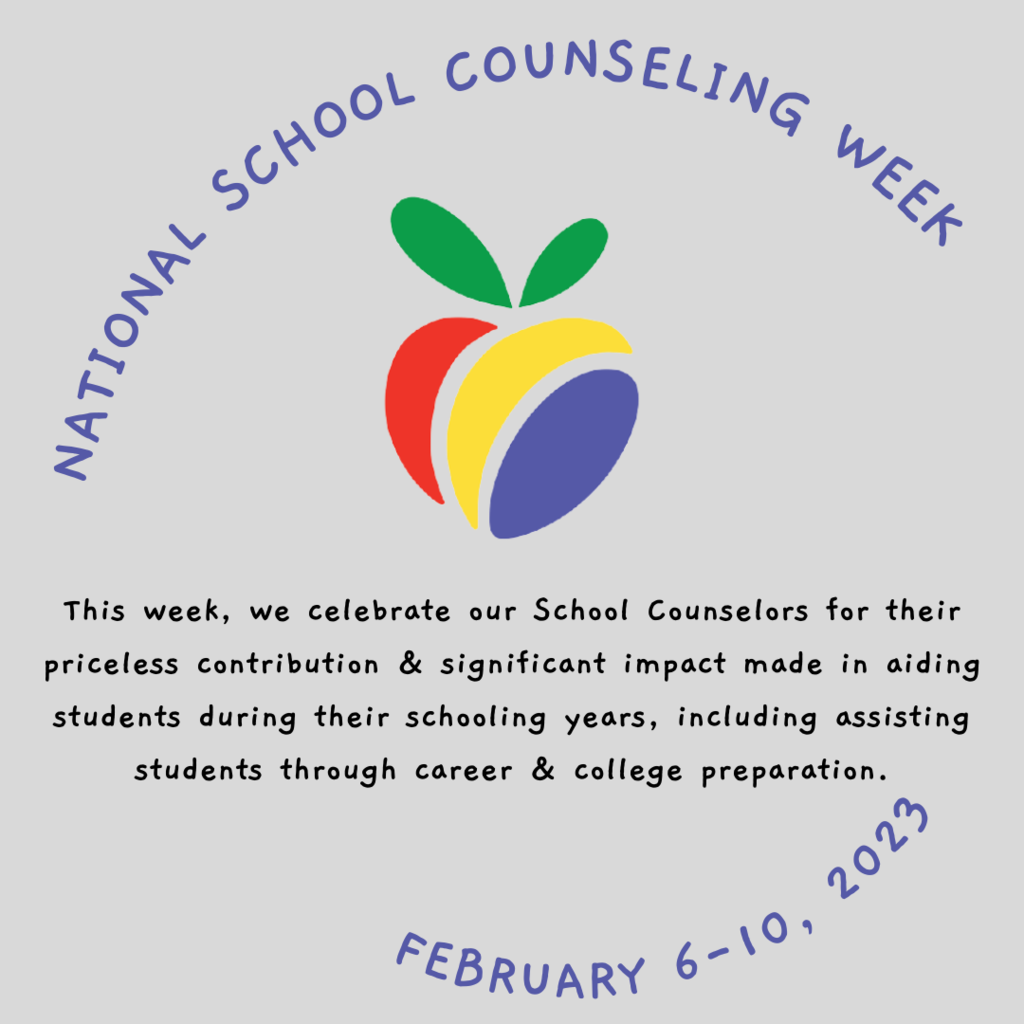 This week we celebrate our school counselors!